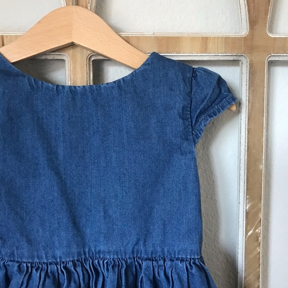 Toddler Denim Skater Dress - Picture 7 of 8